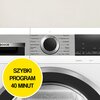 Suszarka BOSCH WQG233CSPL Serie 6 z pompą ciepła 8 kg Zużycie energii załadunek pełny / częściowy [kWh] 1.40 / 0.84