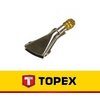 Palnik gazowy TOPEX 44E133 płaski 40 mm Dominujący kolor Srebrny