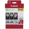 Zestaw tuszów CANON PG-540L / CL-541XL Czarny 2x 11 ml, Kolorowy 15 ml 5224B017