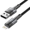 Kabel USB - Lightning TECH-PROTECT UltraBoost 12W/2.4A 0.25 m Szary Obsługiwane zasilanie [W] do 12