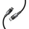 Kabel USB-C - USB-C TECH-PROTECT UltraBoost PD60W/3A 0.25m Szary Długość [m] 0.25