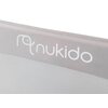 Osłona zabezpieczająca NUKIDO NK-222 (150 x 35 x 42 cm) Szary Materiał wykonania Poliester