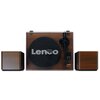 Gramofon LENCO LS-600WA Orzech Funkcje dodatkowe metalowy talerz