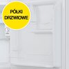Lodówka CANDY CHASD4351EWC 51cm Biała Położenie zamrażarki Brak