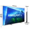 Telewizor PHILIPS 77OLED818 77" OLED 4K 120Hz Google TV Ambilight x3 Dolby Atmos Dolby Vision Smart TV Tak