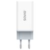 Ładowarka sieciowa SAVIO LA-07 GaN 65W Biały Kabel w zestawie Brak