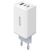 Ładowarka sieciowa SAVIO LA-07 GaN 65W Biały