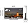 Telewizor JVC LT-43VAQ830P 43" QLED 4K Android TV Dolby Vision Dolby Atmos HDMI 2.1 Smart TV Tak
