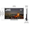 Telewizor JVC LT-50VAQ830P 50" QLED 4K Android TV Dolby Vision Dolby Atmos HDMI 2.1 Smart TV Tak