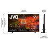 Telewizor JVC LT-55VAQ330P 55" QLED UHD Android TV Dolby Vision HDMI 2.1 Smart TV Tak