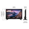 Telewizor JVC LT-24VAH3300 24" LED Android TV Smart TV Tak