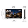 Telewizor JVC LT-40VAF3300 40" LED Android TV Smart TV Tak