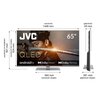 Telewizor JVC LT-65VAQ930P 65"QLED 4K Android TV Dolby Vision Dolby Atmos HDMI 2.1 Smart TV Tak