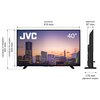 Telewizor JVC LT-40VF4101 40" LED Smart TV Nie