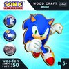 Puzzle TREFL Wood Craft Junior Sonic The Hedgehog Sprytny Sonic 20203 (50 elementów) Typ Drewniane
