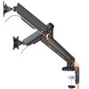 Uchwyt do monitora DELTACO GAM-135 RGB 17-32 cali Czarny Liczba monitorów [szt] 2