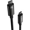 Kabel USB-C - USB-C BASEUS Tungsten Gold 240W 1 m Czarny Długość [m] 1