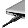 Kabel USB-C - USB-C BASEUS Tungsten Gold 240W 2 m Czarny Obsługiwane zasilanie [W] do 240