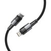 Kabel USB-C - Lightning TECH-PROTECT UltraBoost PD20W/3A 1m Szary Długość [m] 1