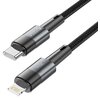 Kabel USB-C - Lightning TECH-PROTECT UltraBoost PD20W/3A 1m Szary Rodzaj Kabel