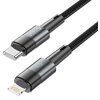 Kabel USB-C - Lightning TECH-PROTECT UltraBoost PD20W/3A 1m Szary Obsługiwane zasilanie [W] do 20