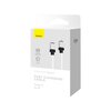 Kabel USB Typ-C - Lightning BASEUS CoolPlay Series 20W 1 m Biały Długość [m] 1