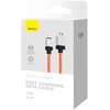 Kabel USB - Lightning BASEUS CoolPlay Series 2.4A 1 m Pomarańczowy Wyświetlacz LCD Nie