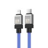 Kabel USB Typ-C - Lightning BASEUS CoolPlay Series 20W 2 m Niebieski Obsługiwane zasilanie [W] do 20