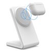 Ładowarka indukcyjna TECH-PROTECT QI15W-A23 Magnetic MagSafe Biały Czujniki Zabezpieczenie przed przegrzaniem