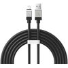 Kabel USB - Lightning BASEUS CoolPlay Series 2.4A 2 m Czarny