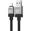 Kabel USB - Lightning BASEUS CoolPlay Series 2.4A 2 m Czarny Rodzaj Kabel