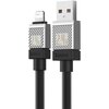 Kabel USB - Lightning BASEUS CoolPlay Series 2.4A 2 m Czarny Gwarancja 12 miesięcy