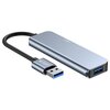 Hub TECH-PROTECT V0-Hub 5w1 USB 3.2 Gen. 1, Pasywny Szary Typ Pasywny