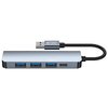 Hub TECH-PROTECT V0-Hub 5w1 USB 3.2 Gen. 1, Pasywny Szary Dodatkowe informacje Aluminiowa konstrukcja