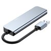 Hub TECH-PROTECT V0-Hub 5w1 USB 3.2 Gen. 1, Pasywny Szary Dodatkowe informacje Funkcja Power Delivery
