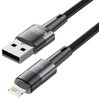 Kabel USB - Lightning TECH-PROTECT UltraBoost 12W/2.4A 1 m Szary Rodzaj Kabel