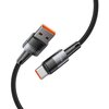 Kabel USB - USB-C TECH-PROTECT UltraBoost 66W/6A 1 m Szary Rodzaj Kabel