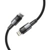 Kabel USB-C - Lightning TECH-PROTECT UltraBoost PD20W/3A 2 m Szary Długość [m] 2