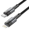 Kabel USB-C - Lightning TECH-PROTECT UltraBoost PD20W/3A 2 m Szary Obsługiwane zasilanie [W] do 20