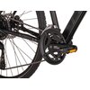 Rower crossowy INDIANA X-Cross 4.0 M21 męski Czarny Przerzutka przednia marka Shimano CUES
