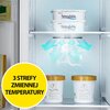 Lodówka HISENSE RQ758N4SGIE1 MD Side by Side No Frost 178.5cm Srebrna Wi-Fi ConnectLife My Fresh Choice Metal Cooling Sterowanie Elektroniczne