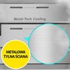 Lodówka HISENSE RQ758N4SGIE1 MD Side by Side No Frost 178.5cm Srebrna Wi-Fi ConnectLife My Fresh Choice Metal Cooling Szklane wykończenie drzwi Tak