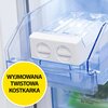 Lodówka HISENSE RQ758N4SGIE1 MD Side by Side No Frost 178.5cm Srebrna Wi-Fi ConnectLife My Fresh Choice Metal Cooling Wyświetlacz Wewnętrzny