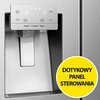 Lodówka HISENSE RS818N4TIF Side by Side No Frost 179cm Srebrna Kostkarka Funkcje Dystrybutor wody, Sterowanie smartfonem, Szybkie chłodzenie, Szybkie zamrażanie