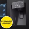 Lodówka HISENSE RS818N4TFE Side by Side No Frost 179cm Czarna Kostkarka Wi-Fi ConnectLife Metal Tech Cooling Położenie zamrażarki Side by Side