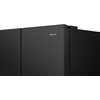 Lodówka HISENSE RS818N4TFE Side by Side No Frost 179cm Czarna Kostkarka Wi-Fi ConnectLife Metal Tech Cooling Funkcje dodatkowe SuperCool