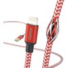 Kabel USB - Lightning HAMA 1.5 m Czerwony Typ USB - Lightning