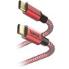 Kabel USB-C - USB-C HAMA 1.5 m Czerwony Typ USB-C - USB-C