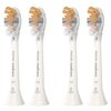 Oryginalne końcówki Philips Sonicare HX9094/10 Miękkie włókna (4 szt. zapas na rok) (Kompleksowa zaawansowana pielęgnacja)
