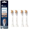 Oryginalne końcówki Philips Sonicare HX9094/10 Miękkie włókna (4 szt. zapas na rok) (Kompleksowa zaawansowana pielęgnacja) Liczba szt. 4